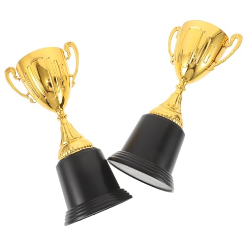 2 Pcs Mini Goldene Trophäe Sport Wettbewerb Modell Kinder Fußball Award Tassen Kind Für Kinder von WSQHAO
