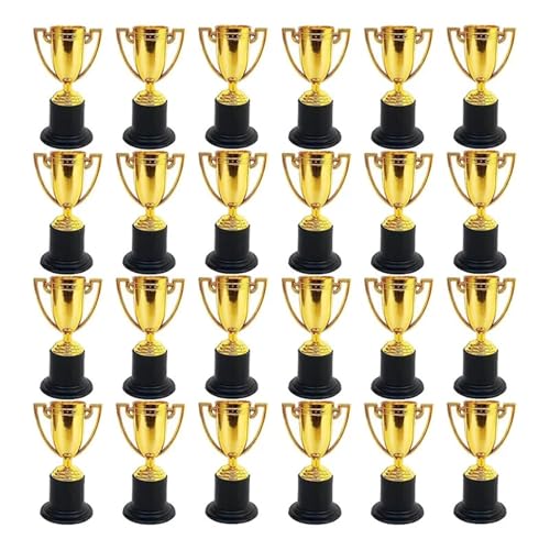 24er-Pack Mini-Trophäen for Kinderauszeichnungen, goldene Plastikpokale, for Gastgeschenke, Belohnungen, Sport, Wettbewerbe Für Kinder 24er-Pack Mini-Trophäen for Kinderauszeichnungen, goldene Plastikpokale, for Gastgeschenke, Belohnungen, Sport, Wettbewerbe Für Kinder von WSQHAO