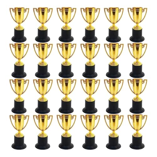 24er-Pack Mini-Trophäen for Kinderauszeichnungen, goldene Plastikpokale, for Gastgeschenke, Belohnungen, Sport, Wettbewerbe Für Kinder 24er-Pack Mini-Trophäen for Kinderauszeichnungen, goldene Plastikpokale, for Gastgeschenke, Belohnungen, Sport, Wettbewerbe Für Kinder von WSQHAO