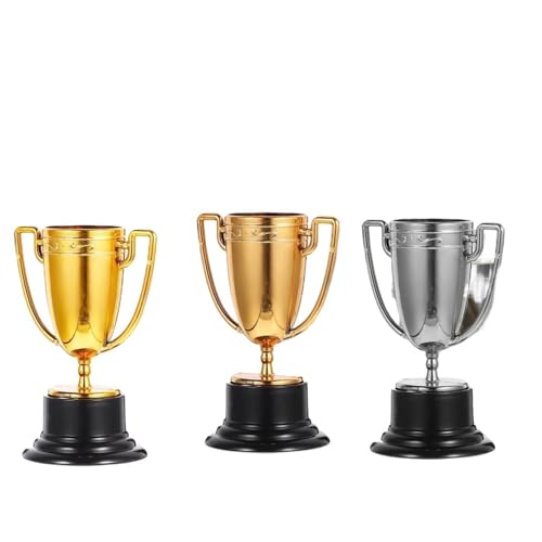 3 Pcs Mini Trophäe Dekoration Kunststoff Belohnung Tasse Gold Silber Bronze Kinder Preise Schule Liefert Sport Bankett Geschenke Für Kinder 3 Pcs Mini Trophäe Dekoration Kunststoff Belohnung Tasse Gold Silber Bronze Kinder Preise Schule Liefert Sport Bankett Geschenke Für Kinder von WSQHAO