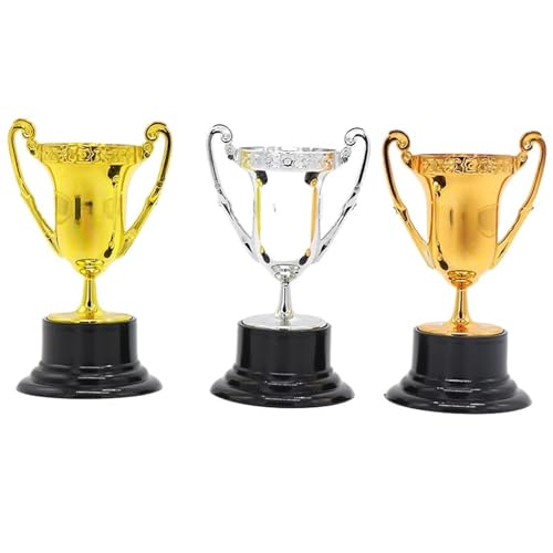 3 STÜCKE Student Sport Wettbewerbe Award Trophy Gold Cups Kunststoff Mini Kinder Belohnung Spielzeug Mit Basis Urlaub Geschenke Party Spiel Für Kinder 3 STÜCKE Student Sport Wettbewerbe Award Trophy Gold Cups Kunststoff Mini Kinder Belohnung Spielzeug Mit Basis Urlaub Geschenke Party Spiel Für Kinder von WSQHAO