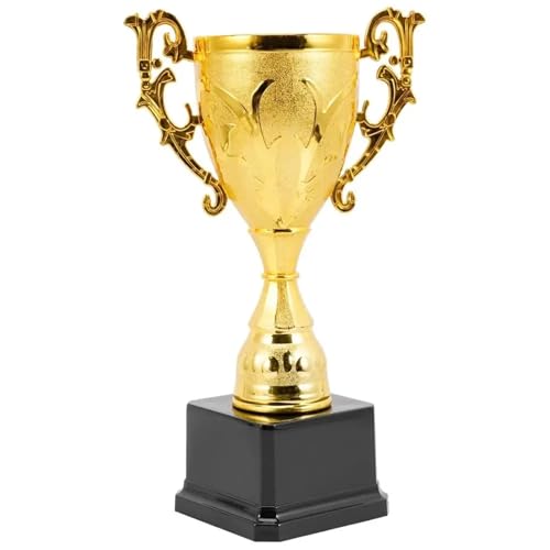 Kunststoffmodell Goldtrophäe Auszeichnungen Schule Belohnung Versorgung Wettbewerb Fußball Kleiner Preis Cup Kinderhandwerk Souvenirs Für Kinder(24.6cm) von WSQHAO