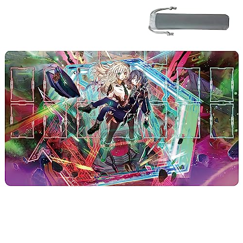 WSRXDMSN ygo spielmatte playmat Gummimatte Duell Matte Gaming Wettbewerb Pad Matte Karte Binder Deck 23.6x13.7in (17) von WSRXDMSN