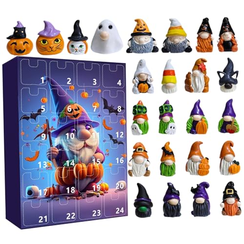 WSYJWEX Halloween Adventskalender 2025, 24 Tage Gnomes Countdown -Kalender mit klassischer Puppe, Halloween Dekorationen für Home, Style B Countdown WSYJWEX Halloween Adventskalender 2025, 24 Tage Gnomes Countdown -Kalender mit klassischer Puppe, Halloween Dekorationen für Home, Style B Countdown von WSYJWEX