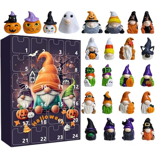 WSYJWEX Halloween Adventskalender 2025, 24 Tage Gnomes Countdown -Kalender mit klassischer Puppe, Halloween Dekorationen für zu Hause, Stil a Countdown WSYJWEX Halloween Adventskalender 2025, 24 Tage Gnomes Countdown -Kalender mit klassischer Puppe, Halloween Dekorationen für zu Hause, Stil a Countdown von WSYJWEX