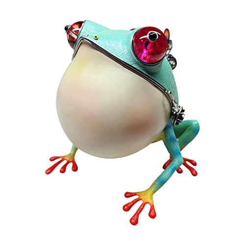 WUBA Steampunk Angry Frog Modell, Metall Mechanische Tier Kunst Modell, Kreative Ornamente Hand-me-down Spielzeug Geschenk für Kinder und Erwachsene-Finished Version von WUBA