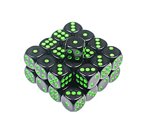 Würfelzeit W6 Combatt Ranger I schwarz (Würfelset 32x 12mm) von WÜRFELZEIT 35