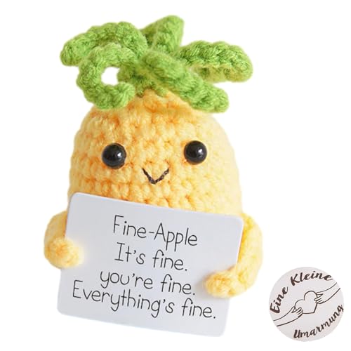 1PCS Positiv Potato Funny Cute Aufmunterung Geschenke,Positive Geschenke Pocket Hug Knitted Wool Pineapple for Birthday Gift,Geschenk Für Die Beste Freundin,Geburtstagsgeschenk,Mit Glücksbringern 1PCS Positiv Potato Funny Cute Aufmunterung Geschenke,Positive Geschenke Pocket Hug Knitted Wool Pineapple for Birthday Gift,Geschenk Für Die Beste Freundin,Geburtstagsgeschenk,Mit Glücksbringern von WUSANNA