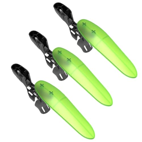 3 Stück Kunststoff Spielzeug Gelenkfinger Fidget Toys Einziehbare Wolfskrallen Mechanische Spielzeug ABS Tragbare Retractable Claws Leuchtendes Grün Muss gemäß der Anleitung zusammengebaut werden von WUSJCOF