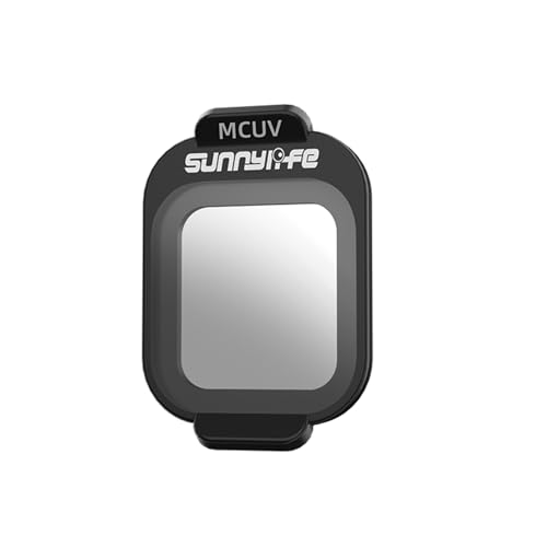 WUUISDNX Der ND8 Lichtreduktionsfilter High für professionelle Vlog Arbeiten erhöht die Belastung des Gimbals Nicht, MCUV von WUUISDNX
