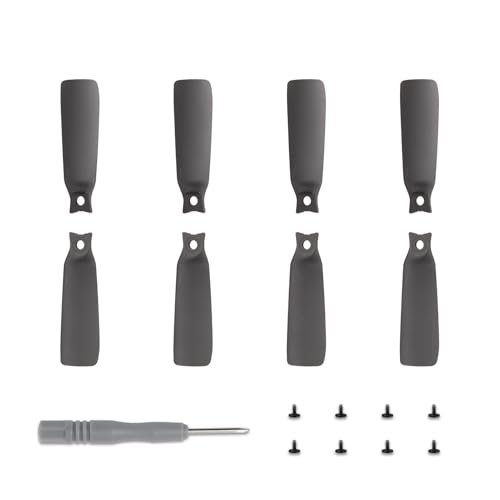 WUUISDNX FLIP Vlog Kamera mit leichtem Propeller Kit, speziell für FLIP entwickelt. Leicht und leistungsstark, Schwarz von WUUISDNX