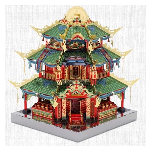 Holzpuzzle für Erwachsene, Modellbaukästen, DIY-Modellbausätze, MU Tower of Treasure Architektur 3D-Metallmodellbausätze DIY Zusammenbauen Puzzle Lasergeschnittenes Puzzle-Spielzeug Holzpuzzle für Erwachsene, Modellbaukästen, DIY-Modellbausätze, MU Tower of Treasure Architektur 3D-Metallmodellbausätze DIY Zusammenbauen Puzzle Lasergeschnittenes Puzzle-Spielzeug von WWBPOIUY