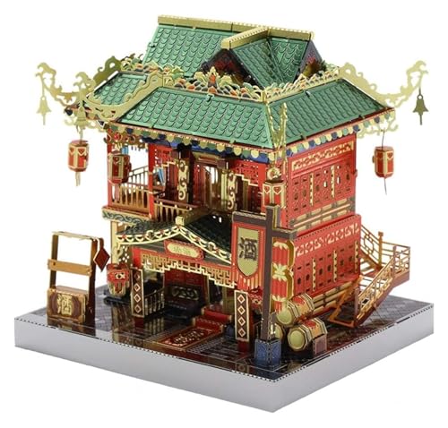 Holzpuzzle für Erwachsene, Modellbaukästen, DIY-Modellbausätze, MU Zui Xiao Tower Architektur 3D-Metallmodellbausätze DIY Zusammenbauen Puzzle Lasergeschnittenes Puzzle-Spielzeug Holzpuzzle für Erwachsene, Modellbaukästen, DIY-Modellbausätze, MU Zui Xiao Tower Architektur 3D-Metallmodellbausätze DIY Zusammenbauen Puzzle Lasergeschnittenes Puzzle-Spielzeug von WWBPOIUY