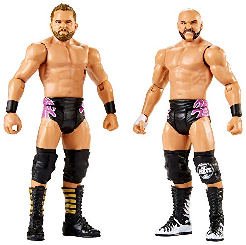 Mattel FMF76 WWE Basis Figuren 2er-Pack Dash Wilder und Scott Dawson, 15 cm von WWE