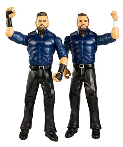 Mattel GBN57 - WWE Basis Actionfiguren (15 cm) 2er-Pack Spielzeug ab 6 Jahren Mehrfarbig von Mattel