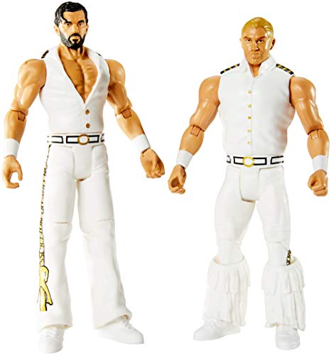 Mattel GmbH FMF86 WWE Basis Figuren, Tyler Breeze und Fandango, 2er-Pack, 15 cm Mattel GmbH FMF86 WWE Basis Figuren, Tyler Breeze und Fandango, 2er-Pack, 15 cm von Mattel
