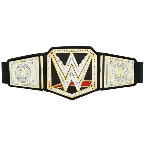 WWE Championship-Gürtel für Kinder zum Rollenspielen, authentisches Design mit verstellbarem Gürtel, für Kinder ab 6 Jahren, HNY42 von Mattel