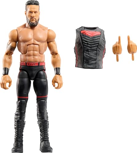 Mattel WWE Elite-Actionfigur & Zubehör, Serie #118, 15,2 cm großes Sammlerstück Tama Tonga mit 25 Gelenkpunkten & austauschbaren Händen Mattel WWE Elite-Actionfigur & Zubehör, Serie #118, 15,2 cm großes Sammlerstück Tama Tonga mit 25 Gelenkpunkten & austauschbaren Händen von WWE