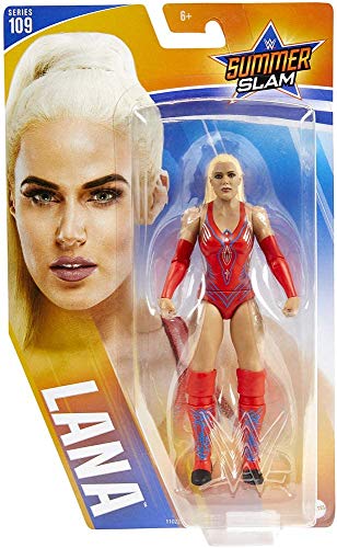 Ringside Lana (Red Gear) – WWE Serie 109 Mattel Spielzeug Wrestling Actionfigur von WWE