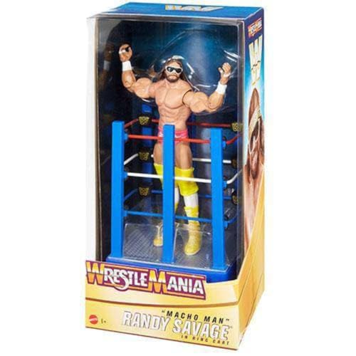 WWE 900 GVJ10 EA Wrestlemania 37 Celebration-Macho Man Randy, rot von WWE