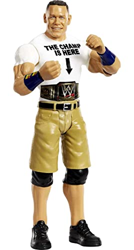Mattel WWE Basis-Actionfigur, beweglich, ca. 15 cm, zum Sammeln ab 6 Jahren HDD20 von Mattel