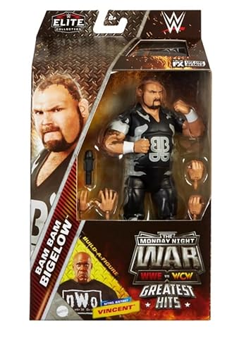 WWE Bam Bigelow Mattel Elite The Monday Nacht Wars Greatest Hits Serie Wrestling Figur von WWE