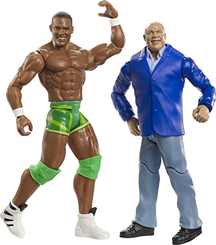 WWE Basis Figuren (15 cm) 2er-Pack Kurt Angle & Jason Jordan von WWE
