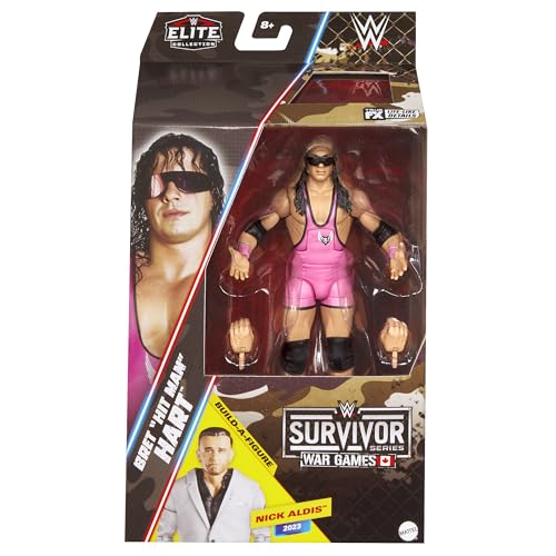 WWE Bret Hart Elite Survivor Series 2025 Spielzeug Wrestling Actionfigur WWE Bret Hart Elite Survivor Series 2025 Spielzeug Wrestling Actionfigur von WWE
