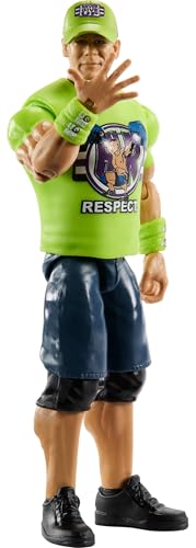 WWE Catch Main Event Series – Figur mit Gelenken, 15,2 cm – Figuren John Cena von Mattel