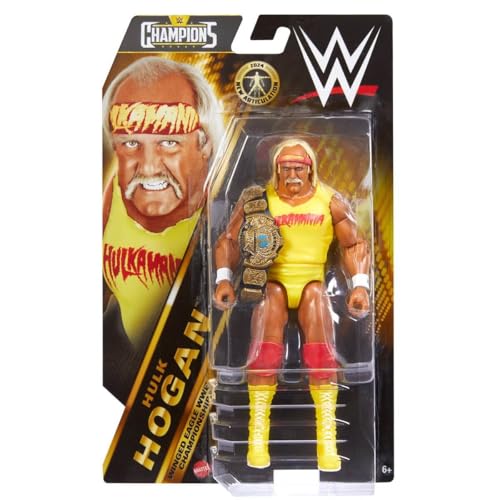 WWE Champions 2024 Wave 2 Hulk Hogan mit Flügeladler-Titel Actionfigur WWE Champions 2024 Wave 2 Hulk Hogan mit Flügeladler-Titel Actionfigur von WWE