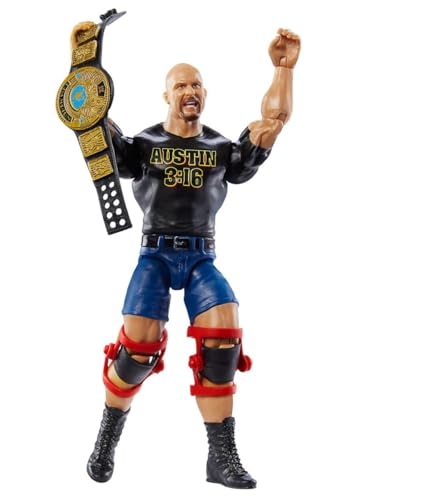 WWE Champions 2024 Wave 2 Stone Cold Steve Austin with Attitude Era Title Actionfigur WWE Champions 2024 Wave 2 Stone Cold Steve Austin with Attitude Era Title Actionfigur von WWE