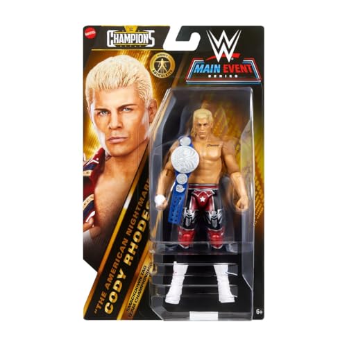 WWE Champions 2025 Wave 4 Cody Rhodes Main Event Actionfigur WWE Champions 2025 Wave 4 Cody Rhodes Main Event Actionfigur von WWE