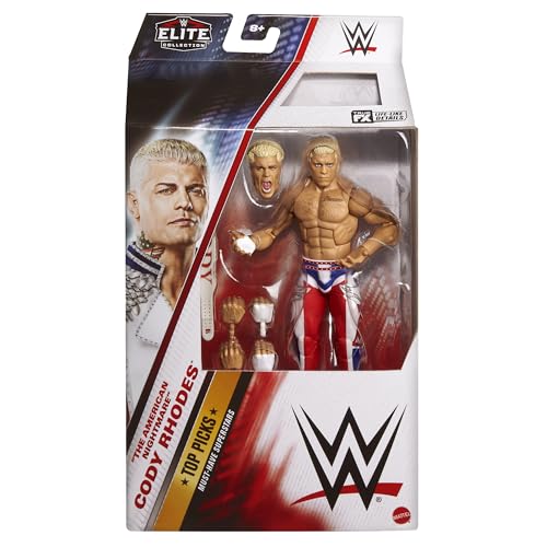 WWE Cody Rhodes (RWB) Elite Top Picks 2025 (Welle 4) von WWE