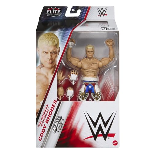 WWE Cody Rhodes Elite Greatest Hits 8 Spielzeug-Wrestling-Actionfigur WWE Cody Rhodes Elite Greatest Hits 8 Spielzeug-Wrestling-Actionfigur von WWE