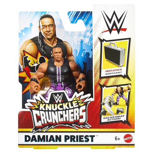 WWE Damian Priest Knuckle Crunchers 4 Toy Wrestling Action Figure von WWE