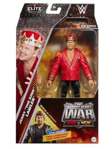 WWE Elite Collection Jerry The King Lawler Actionfigur Monday Night Wars Serie 7 mit Zubehör WWE Elite Collection Jerry The King Lawler Actionfigur Monday Night Wars Serie 7 mit Zubehör von WWE