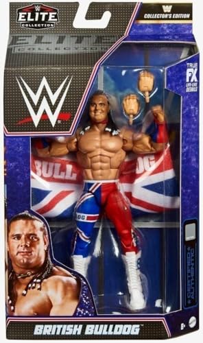WWE Elite Collection Series 94 Collectors Edition Britische Bulldogge Wrestling Figur von WWE