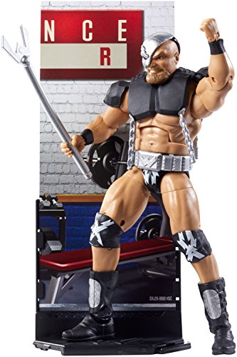 WWE – Elite Kollektion – Warlord – Bewegliche Deluxe Actionfigur 15cm + Zubehör von WWE