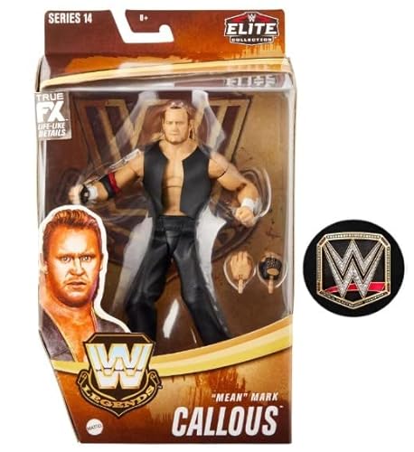 WWE Elite Legends Collection Actionfiguren-Serie (Mean Mark Callous), 15,2 cm von WWE