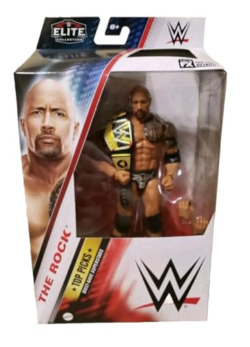 WWE Elite Top Picks 2024 Wave 4 The Rock Actionfigur WWE Elite Top Picks 2024 Wave 4 The Rock Actionfigur von WWE