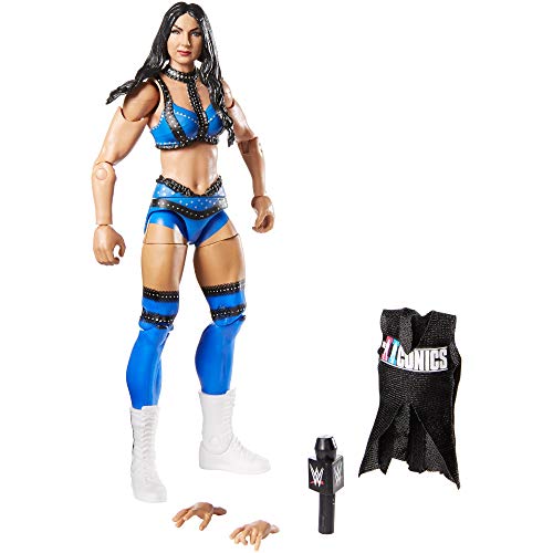 WWE GKP93 - Elite Collection Billie Kay Deluxe 15 cm Actionfigur im Wrestling-Look mit realistischen Gesichtszügen und Zubehör von WWE