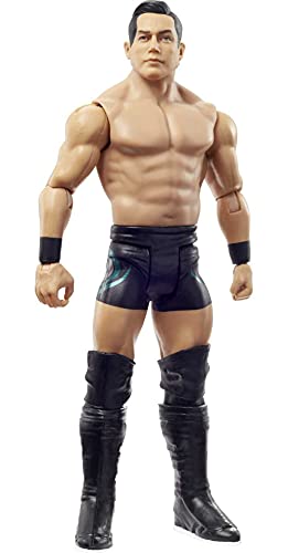 WWE GTG54 - Jake Atlas Basis-Actionfigur, beweglich, ca. 15 cm, zum Sammeln, Spielzeug ab 6 Jahren von WWE