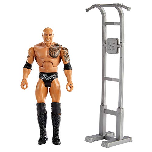 WWE GVJ35 - Wrekkin' The Rock Actionfigur, 15,24 cm, beweglich, zum Sammeln und als Geschenk, für Kinder ab 6 Jahren WWE GVJ35 - Wrekkin' The Rock Actionfigur, 15,24 cm, beweglich, zum Sammeln und als Geschenk, für Kinder ab 6 Jahren von Mattel