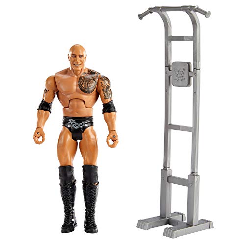 WWE GVJ35 - Wrekkin' The Rock Actionfigur, 15,24 cm, beweglich, zum Sammeln und als Geschenk, für Kinder ab 6 Jahren von WWE