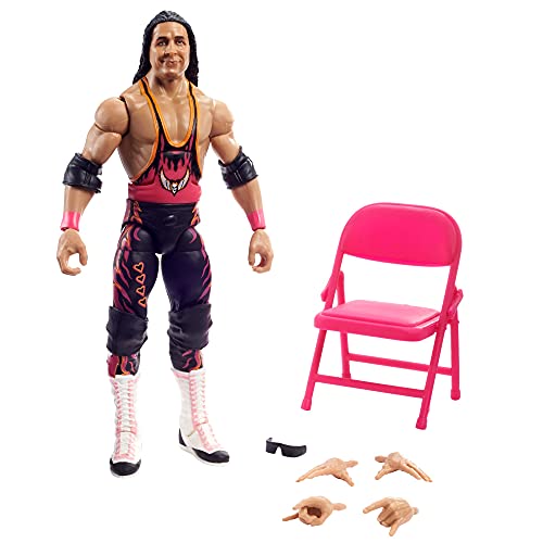 WWE GYC22 - Survivor Hitman Hart Actionfigur, Elite Kollektion, ca. 18 cm groß, Figuren zum Spielen und Sammeln, Spielzeug ab 8 Jahren WWE GYC22 - Survivor Hitman Hart Actionfigur, Elite Kollektion, ca. 18 cm groß, Figuren zum Spielen und Sammeln, Spielzeug ab 8 Jahren von WWE