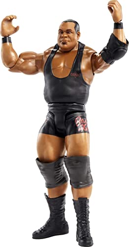 WWE HDD05 - Keith Lee Action Figur (ca 15 cm) , bewegliches Sammlerstück für Kinder und Sammler ab 6 Jahren von WWE