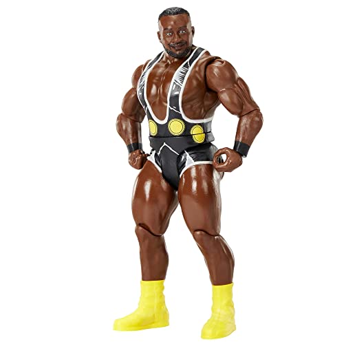 WWE HDD10 - Big E Action Figur (ca 15 cm) , bewegliches Sammlerstück für Kinder und Sammler ab 6 Jahren von WWE