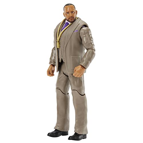 WWE HDD12 - MVP Action Figur (ca 15 cm) , bewegliches Sammlerstück für Kinder und Sammler ab 6 Jahren von WWE