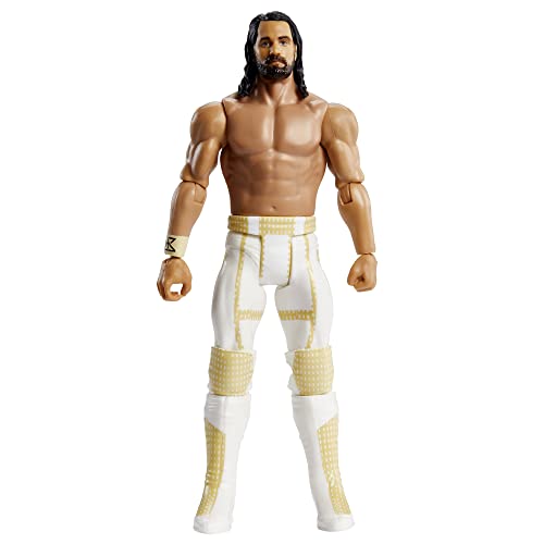 WWE HDD78 - WrestleMania Seth Rollins Actionfigur, bewegliches 15-cm-Sammlerstück, Spielzeug Geschenk für Kinder und Fans ab 6 Jahren WWE HDD78 - WrestleMania Seth Rollins Actionfigur, bewegliches 15-cm-Sammlerstück, Spielzeug Geschenk für Kinder und Fans ab 6 Jahren von Mattel