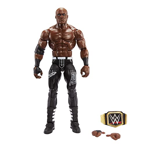 WWE HDF46 - Bobby Lashley Elite Collection Actionfigur, ca. 15 cm, beweglich, Spielzeug Geschenk zum Sammeln für WWE Fans ab 8 Jahren WWE HDF46 - Bobby Lashley Elite Collection Actionfigur, ca. 15 cm, beweglich, Spielzeug Geschenk zum Sammeln für WWE Fans ab 8 Jahren von WWE